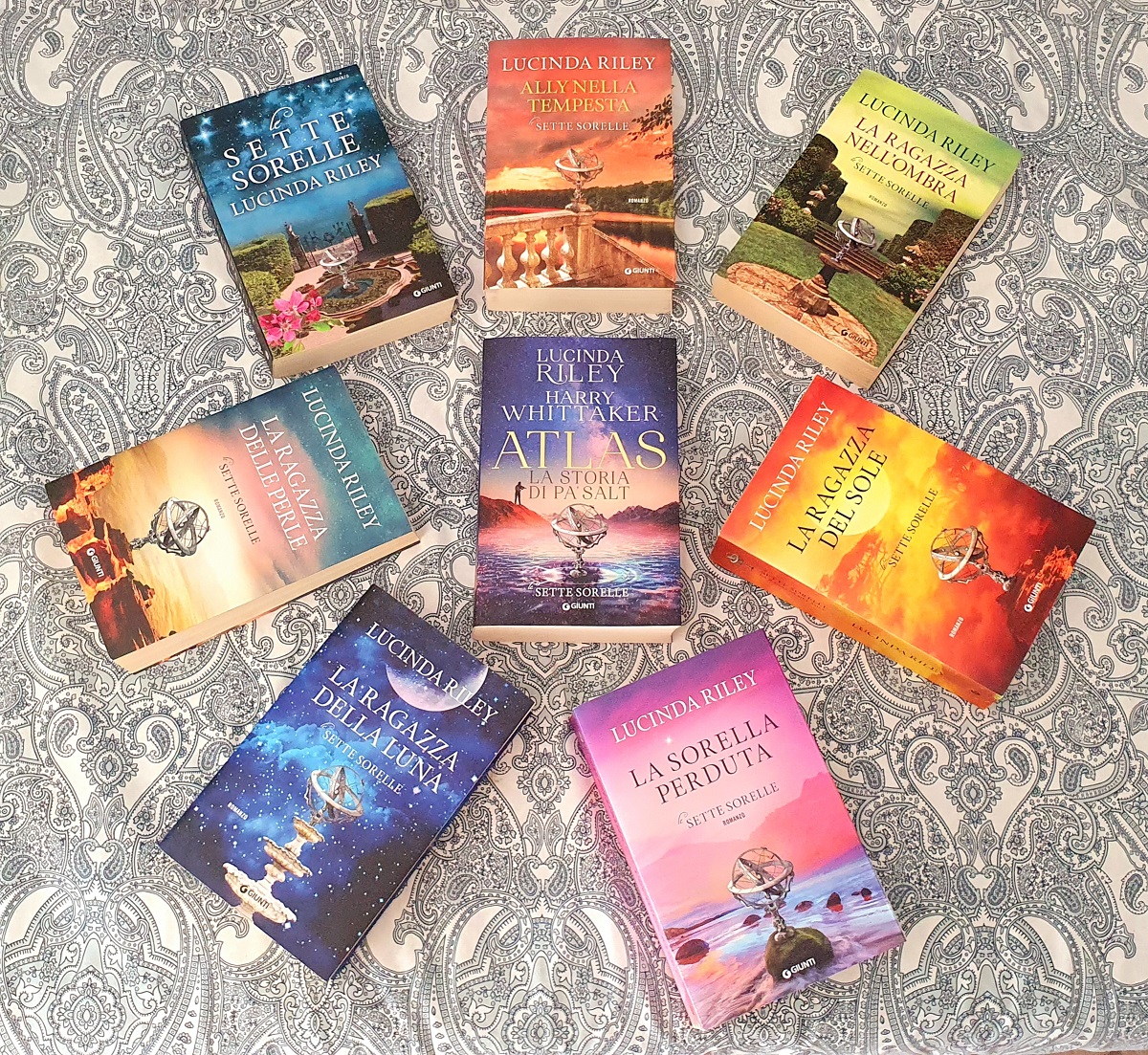 La saga de "Le sette sorelle" di Lucinda Riley (Giunti) La saga de "Le sette sorelle" di Lucinda Riley (Giunti)