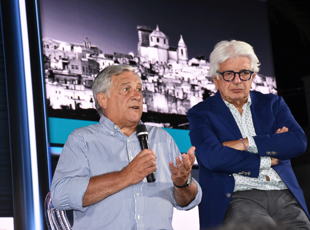 Antonio Tajani e Angelo Maria Perrino. Foto: Nick Zonna Antonio Tajani e Angelo Maria Perrino. Foto: Nick Zonna