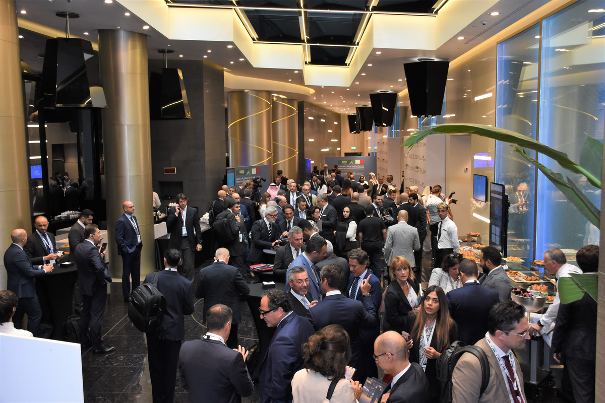 Italian-Saudi Investment Forum business e investimento in Arabia Saudita. Foto: Nick Zonna
