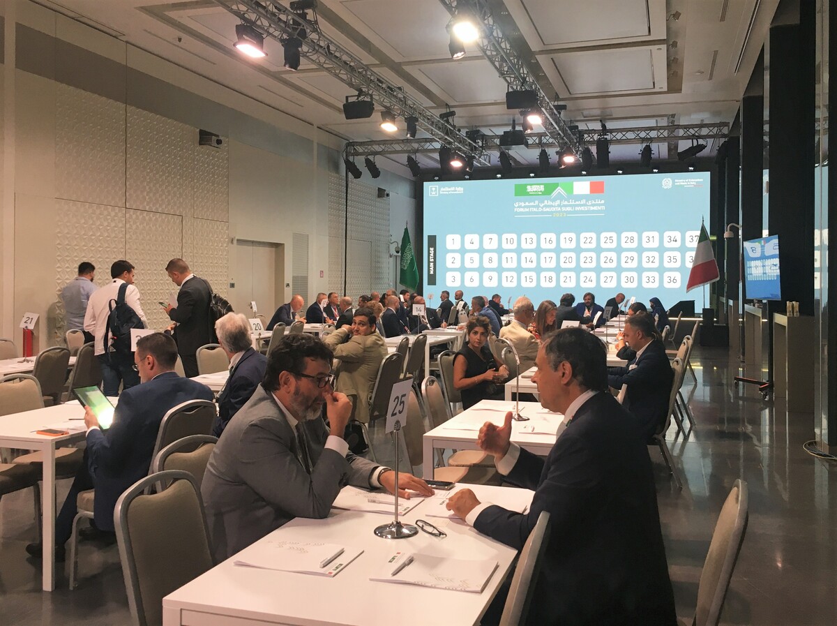 Italian-Saudi Investment Forum business e investimento in Arabia Saudita. Foto: Nick Zonna