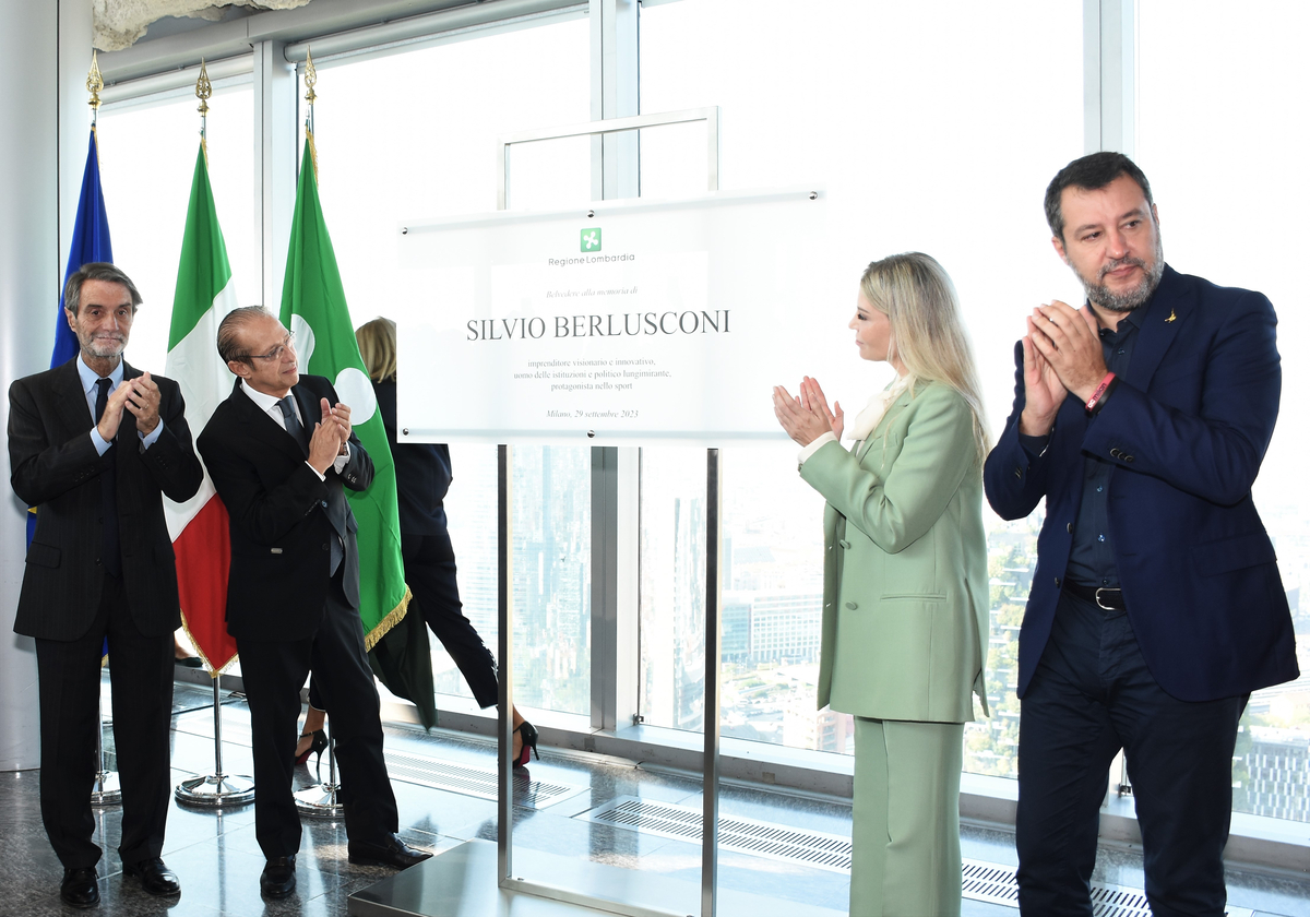 Silvio Berlusconi un ricordo indelebile per la Lombardia e Milano. Foto: Nick Zonna