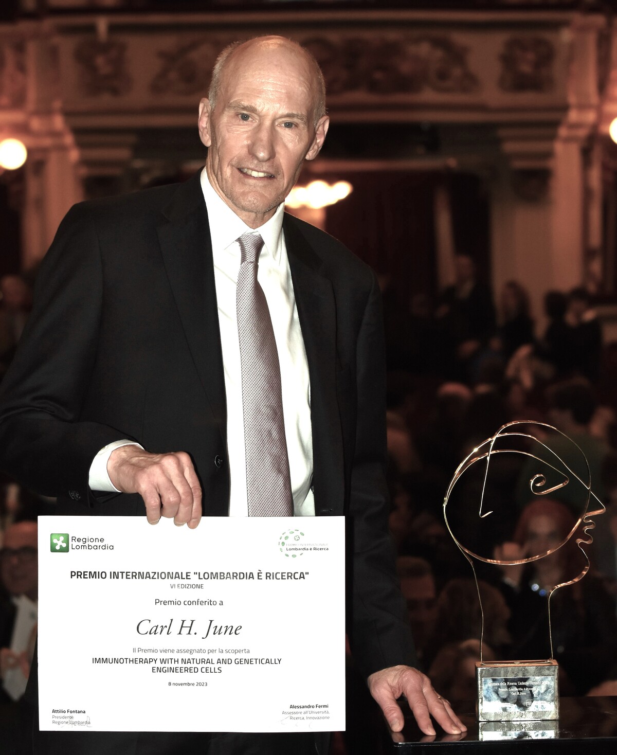 La Lombardia premia la ricerca internazionale alla Scala di Milano. Foto: Nick Zonna La Lombardia premia la ricerca internazionale alla Scala di Milano. Foto: Nick Zonna