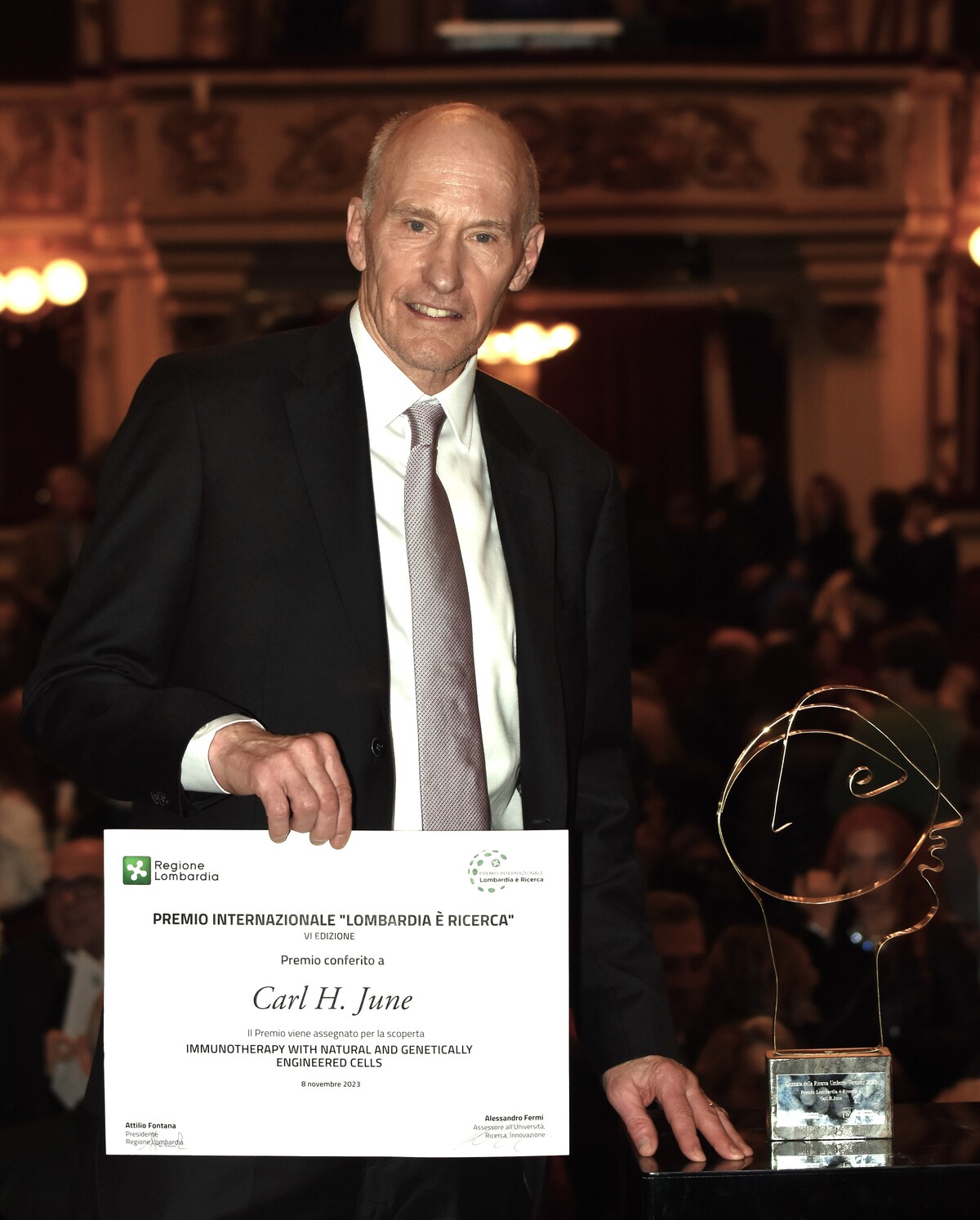 La Lombardia premia la ricerca internazionale alla Scala di Milano. Foto: Nick Zonna La Lombardia premia la ricerca internazionale alla Scala di Milano. Foto: Nick Zonna