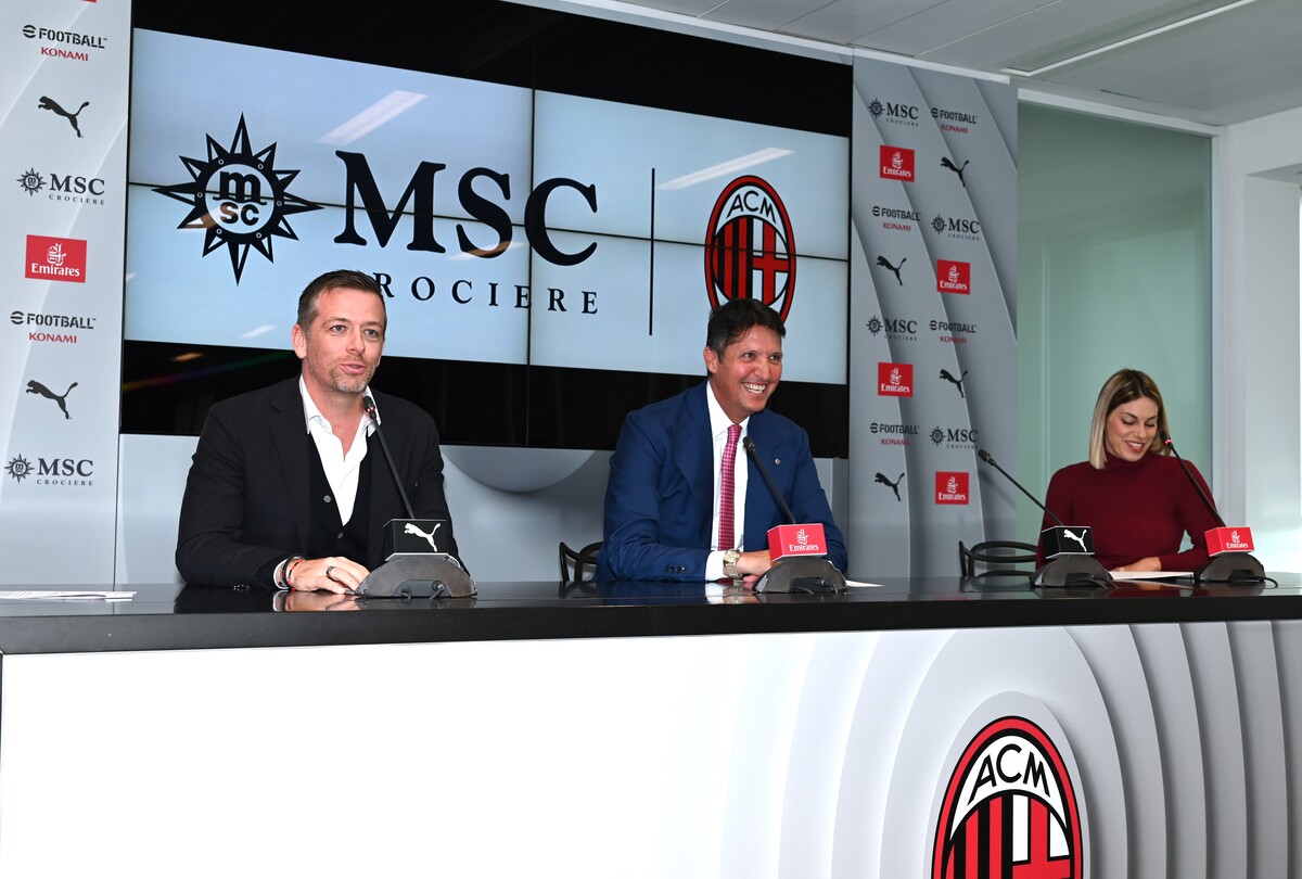 MSC Crociere e AC Milan un futuro ambizioso viaggi e sport. Foto: Nick Zonna MSC Crociere e AC Milan un futuro ambizioso viaggi e sport. Foto: Nick Zonna