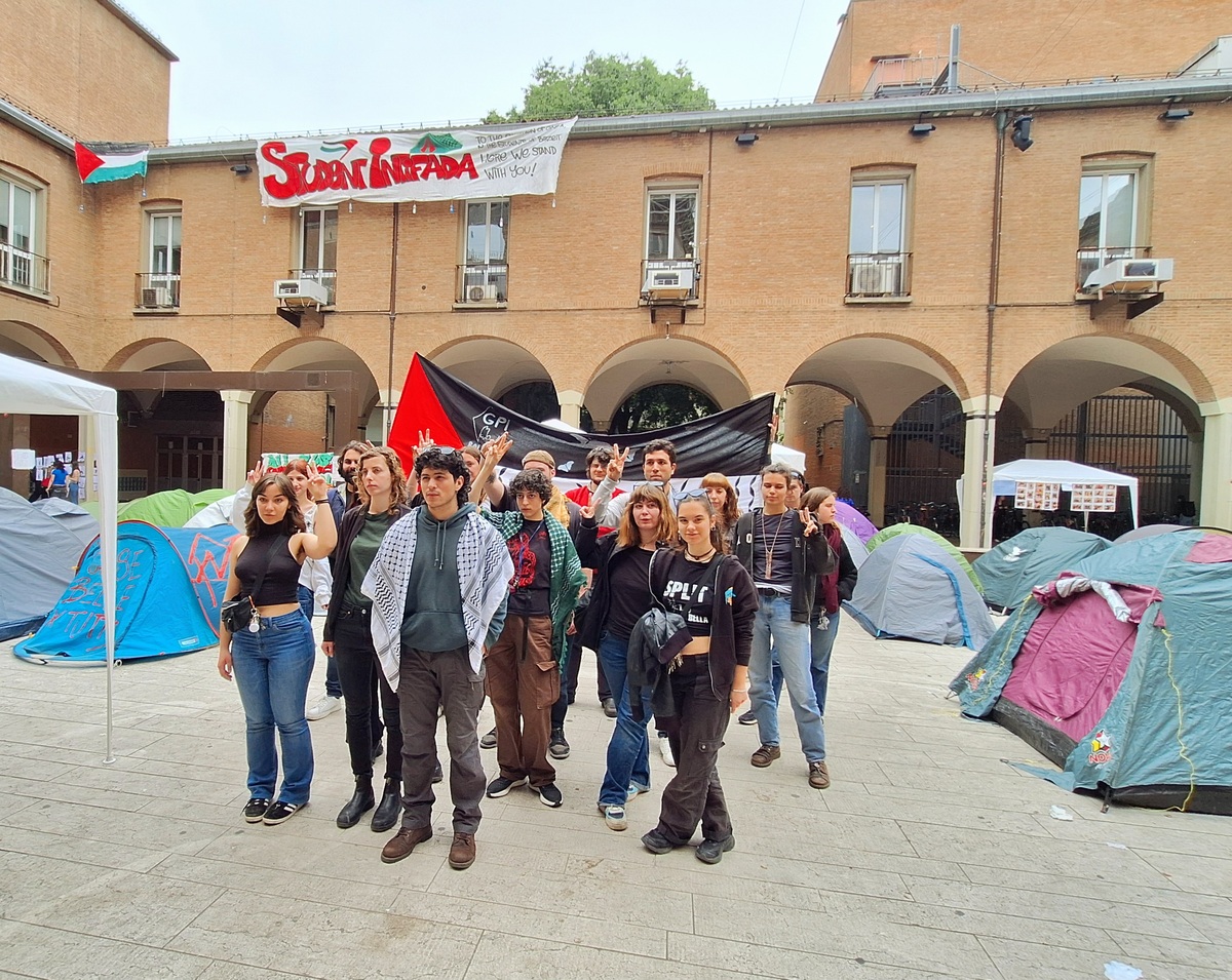 Gaza, the wave of university protests lands in Italy.  The Bologna case