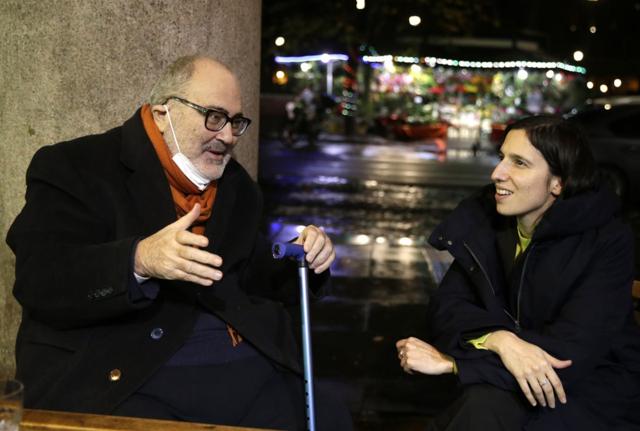 Pd, Goffredo Bettini ed Elly Schlein. Foto Lapresse