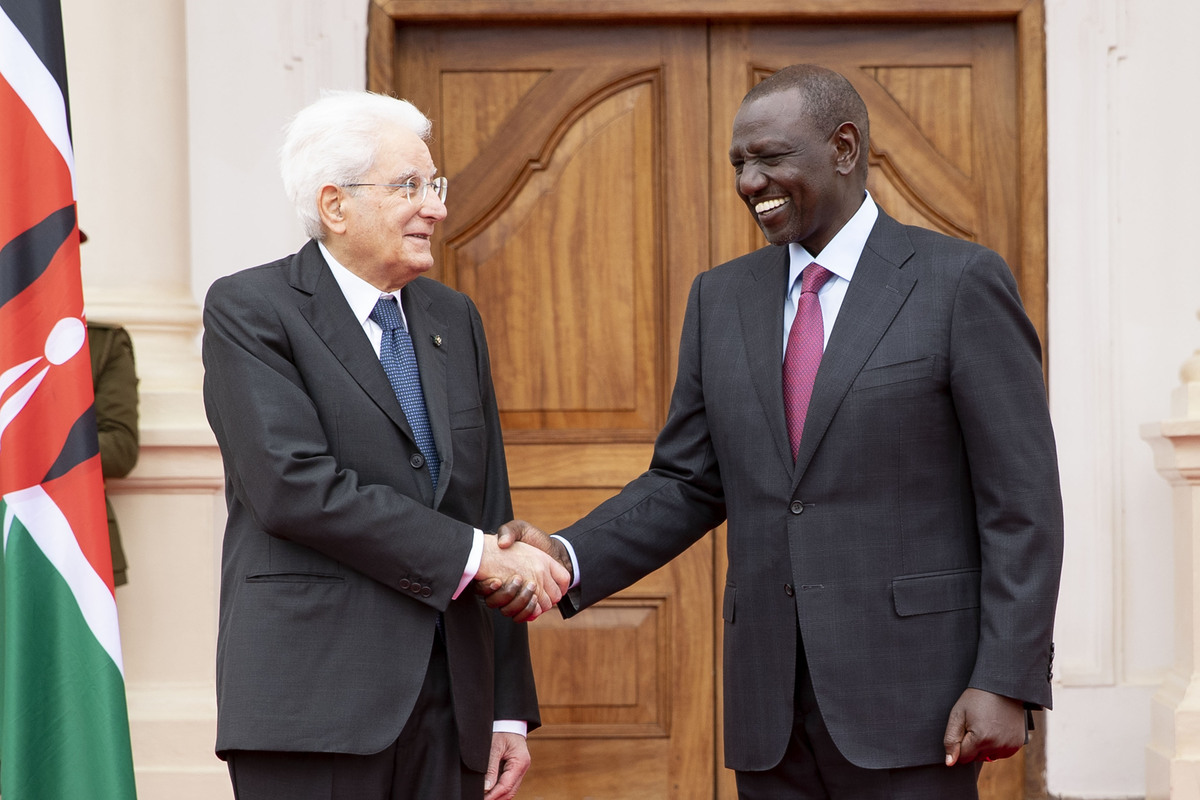 Mattarella a Nairobi, visita di Stato di tre giorni in Kenya Mattarella a Nairobi, visita di Stato di tre giorni in Kenya