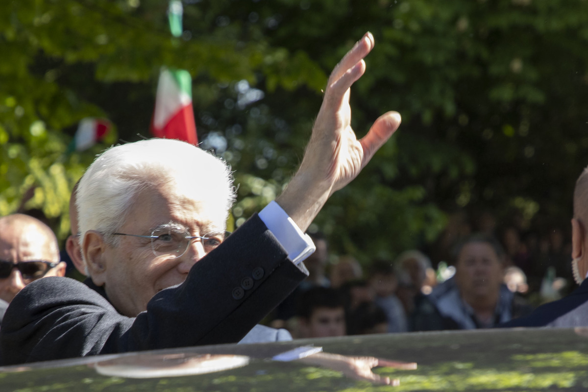 Il Presidente Mattarella in visita a Cuneo per il 25 aprile Il Presidente Mattarella in visita a Cuneo per il 25 aprile