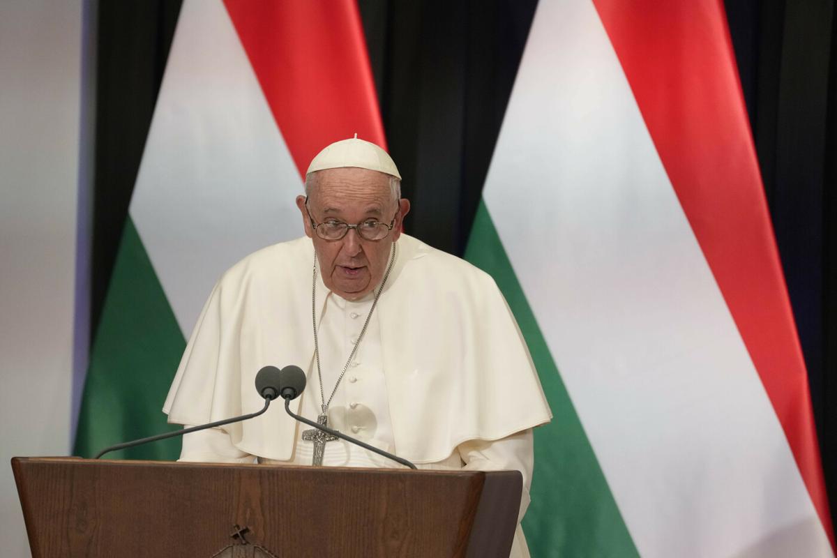 Bergoglio in Ungheria Bergoglio in Ungheria