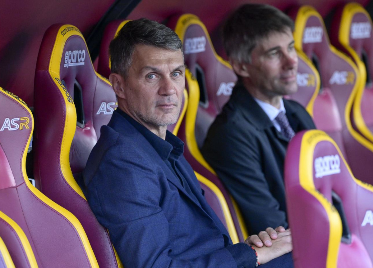 Milan, Paolo Maldini e Massara non confermati. Foto Lapresse Milan, Paolo Maldini e Massara non confermati. Foto Lapresse