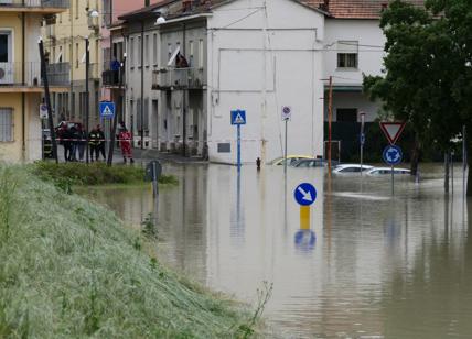 Maltempo in Emilia Romagna. Foto Lapresse