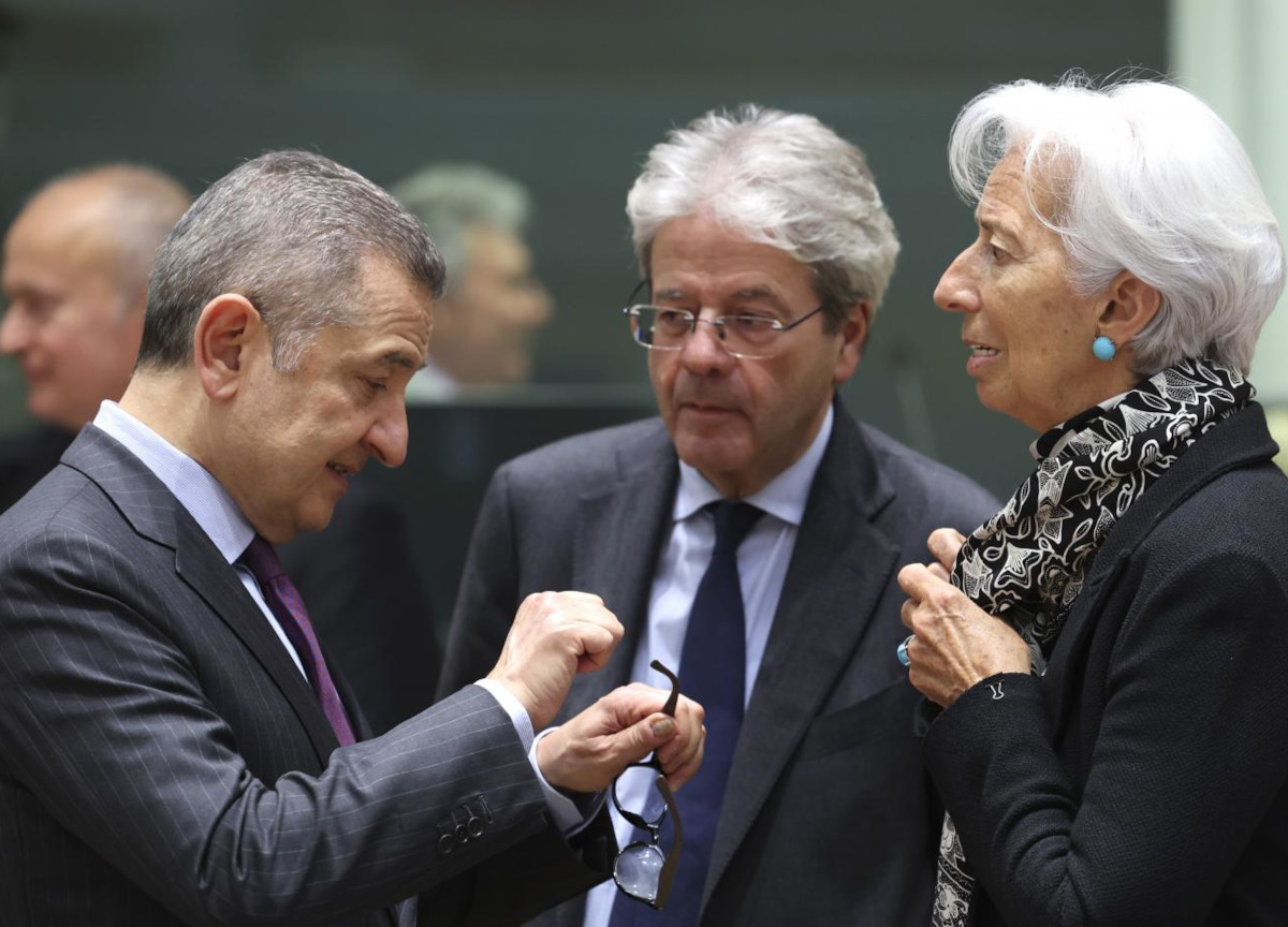 fabio panetta, lagarde, gentiloni