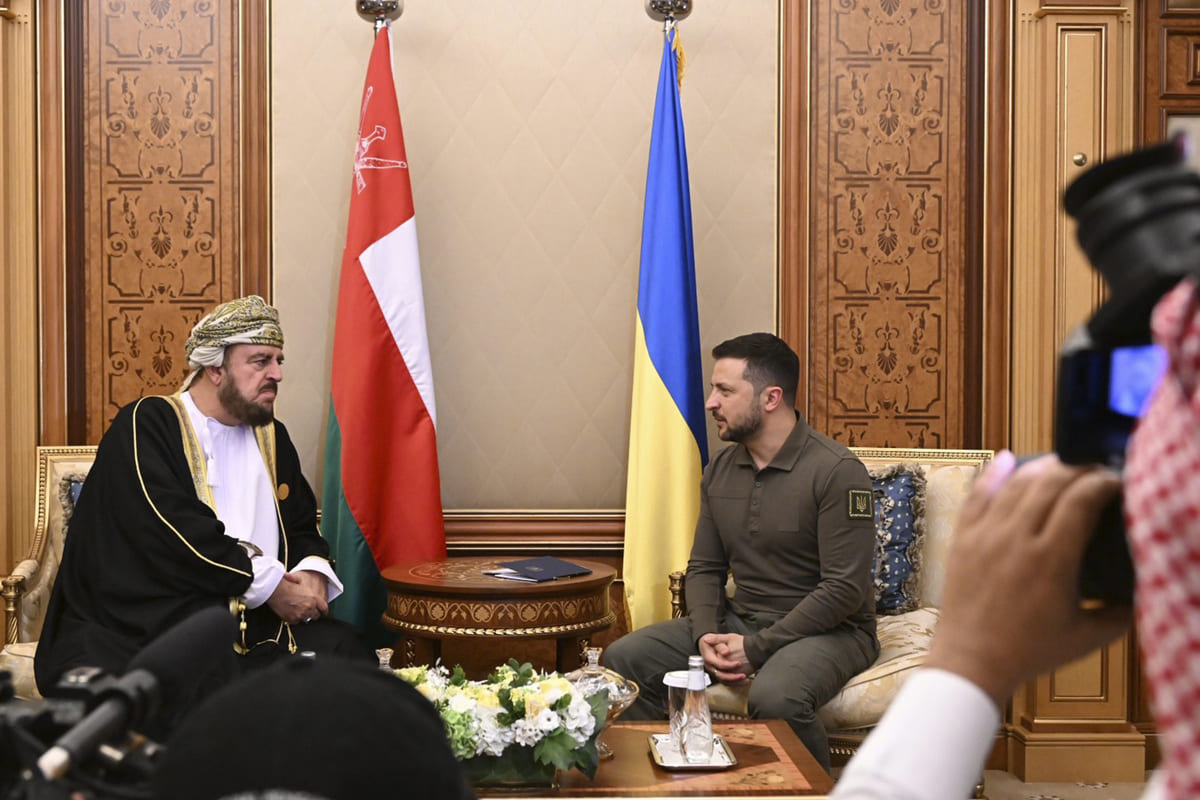 Zelensky a Gedda per il summit della Lega araba Zelensky a Gedda per il summit della Lega araba