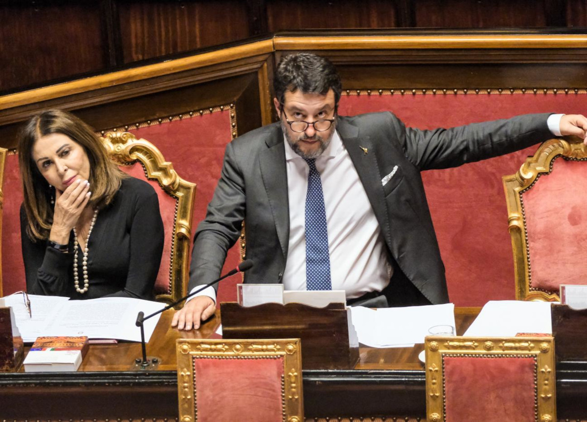 Santanchè e Salvini Santanchè e Salvini