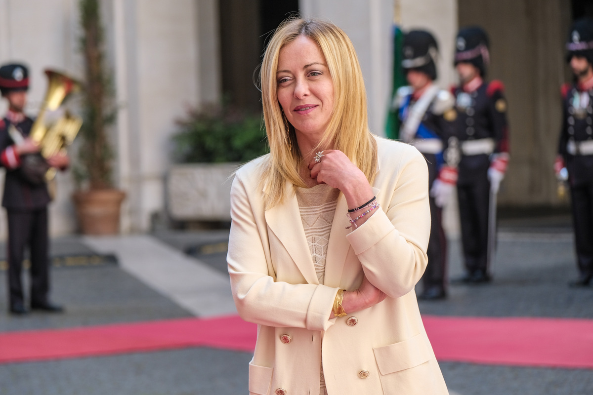 Il Presidente Giorgia Meloni incontra il PM libico Abdulhamid Dabaiba Il Presidente Giorgia Meloni incontra il PM libico Abdulhamid Dabaiba