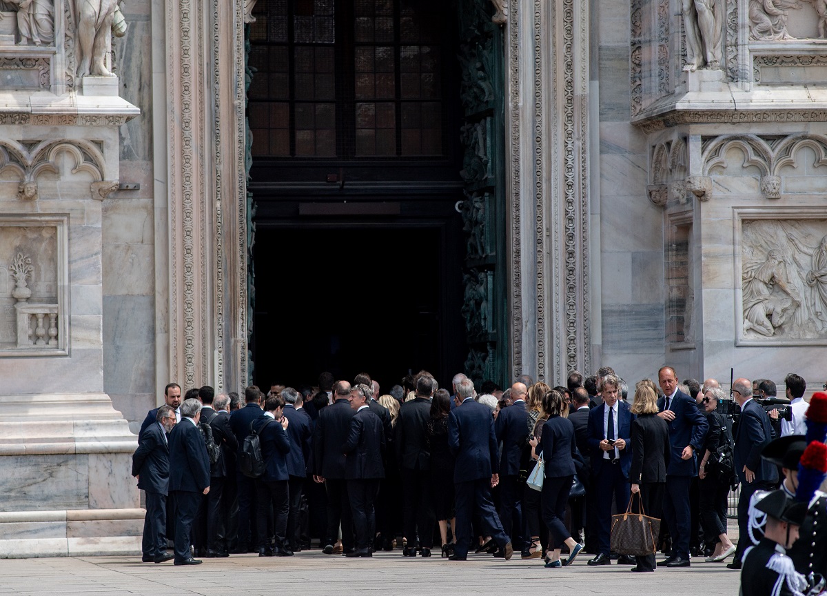 I funerali di Silvio Berlusconi (LaPresse)