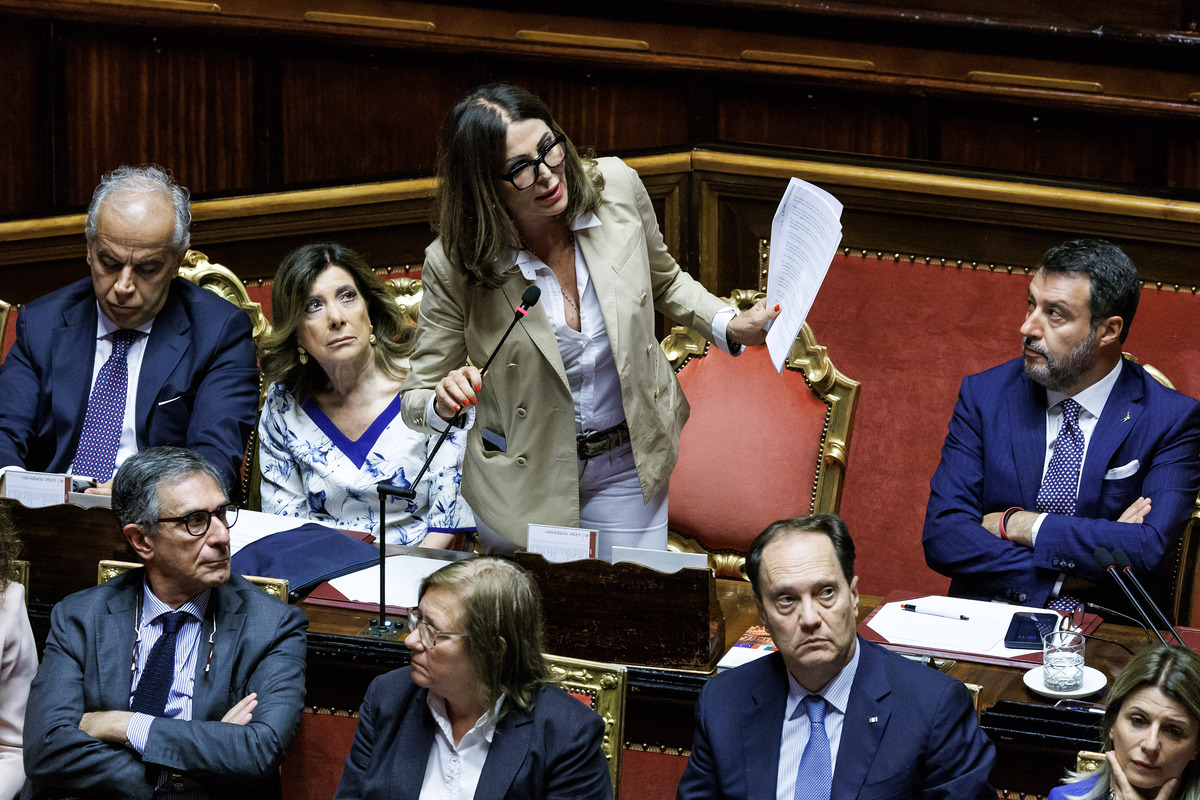 Senato - Informativa del ministro Daniela Santanchè Senato - Informativa del ministro Daniela Santanchè