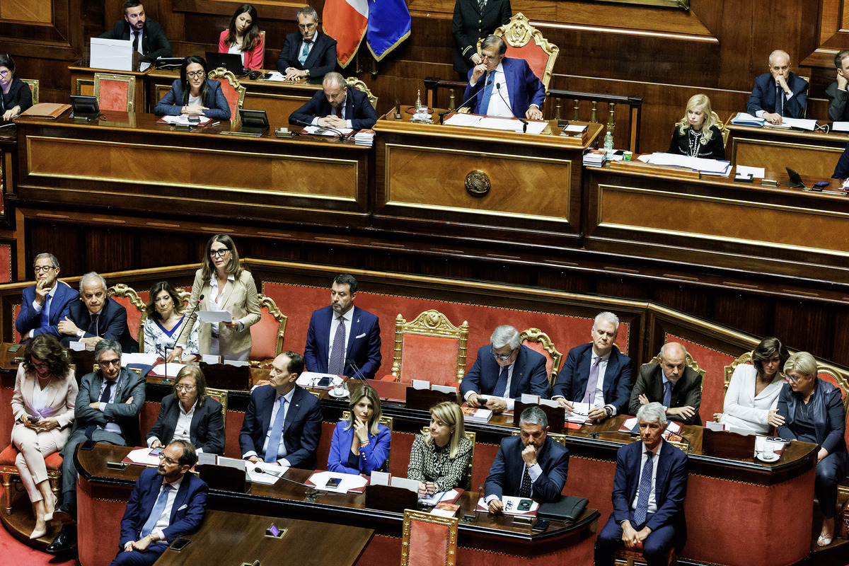Senato - Informativa del ministro Daniela Santanchè Senato - Informativa del ministro Daniela Santanchè