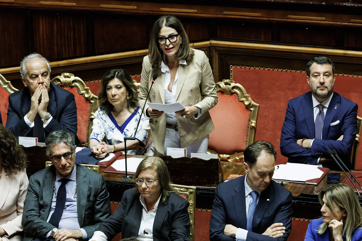 Senato - Informativa del ministro Daniela Santanchè Senato - Informativa del ministro Daniela Santanchè