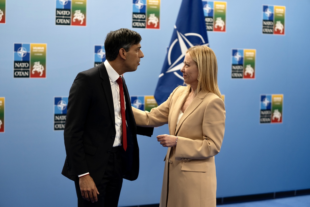 La Presidente Giorgia Meloni in Lettonia per il Summit NATO