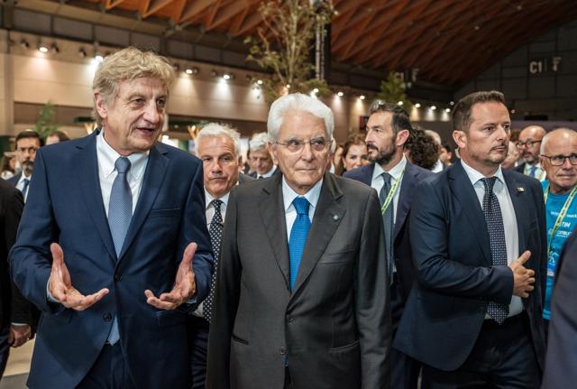 Il Presidente della Repubblica Sergio Mattarella al Meeting di Rimini Il Presidente della Repubblica Sergio Mattarella al Meeting di Rimini