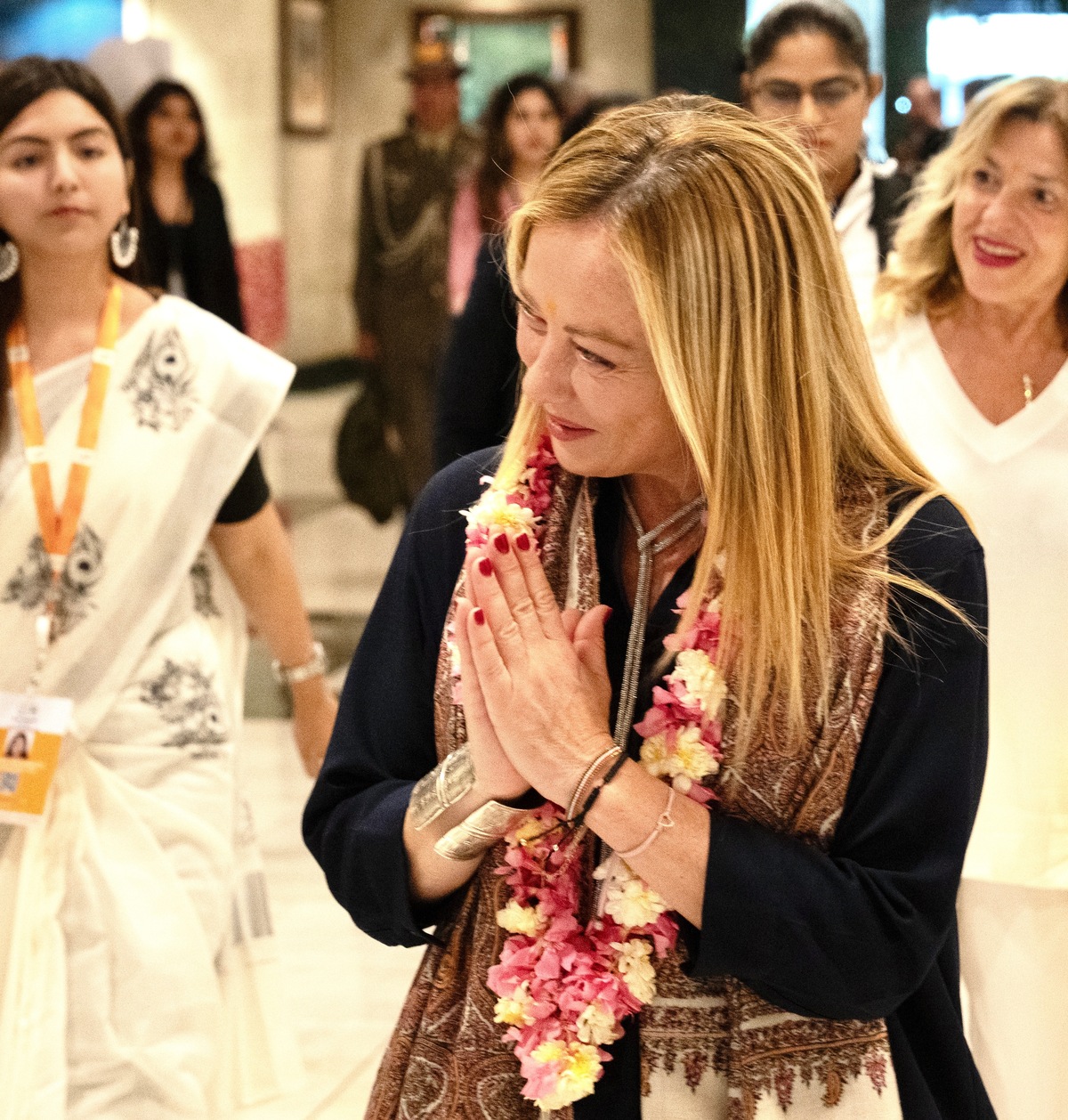La Presidente Giorgia Meloni in India per il G20 La Presidente Giorgia Meloni in India per il G20