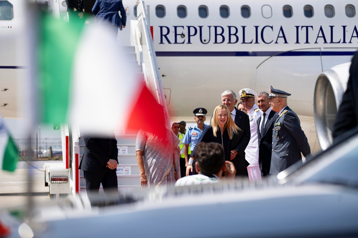 La Presidente Giorgia Meloni in India per il G20 La Presidente Giorgia Meloni in India per il G20