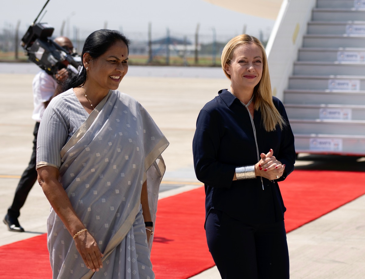 La Presidente Giorgia Meloni in India per il G20 La Presidente Giorgia Meloni in India per il G20
