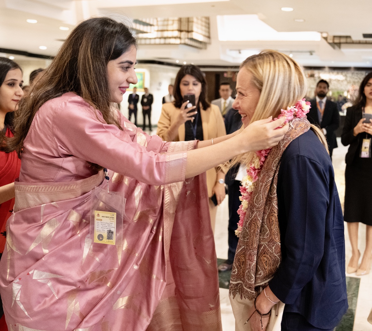 La Presidente Giorgia Meloni in India per il G20 La Presidente Giorgia Meloni in India per il G20