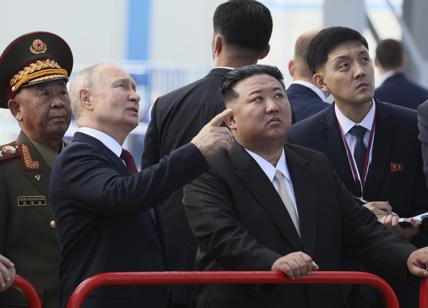 Nord Corea, Kim riparte con un regalo dalla Russia: i droni-kamikaze di Putin