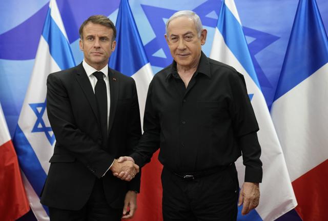 Emmanuel Macron in visita in Israele Emmanuel Macron in visita in Israele