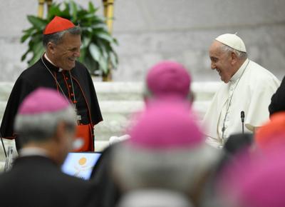 Papa Francesco durante il Sinodo dei Vescovi - 20esima Congregazione Generale