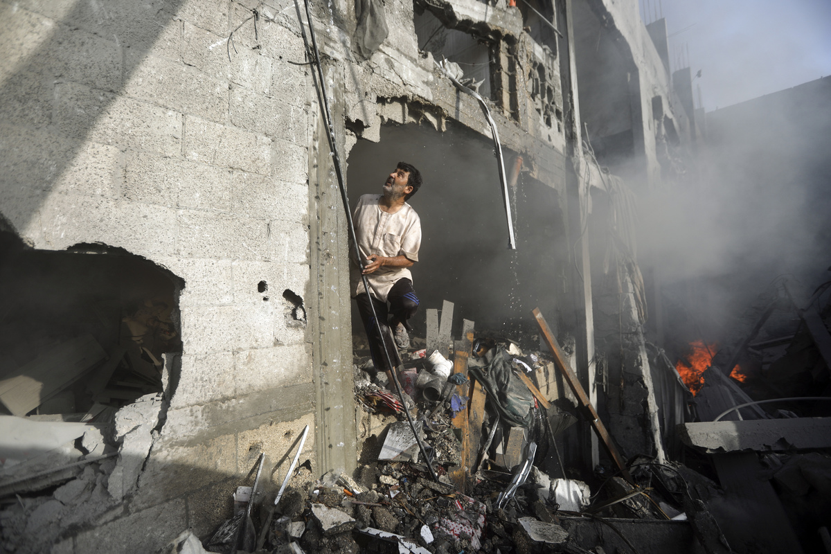 Conflitto Israele Palestina - bombardamenti a Gaza Conflitto Israele Palestina - bombardamenti a Gaza