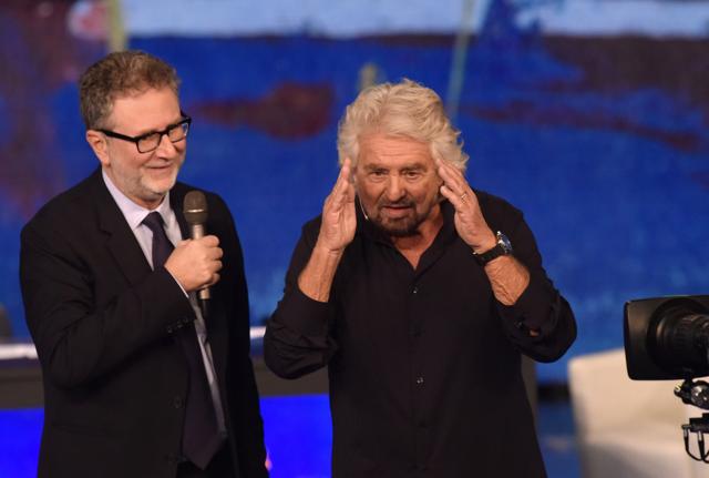 Beppe Grillo da Fazio Beppe Grillo da Fazio