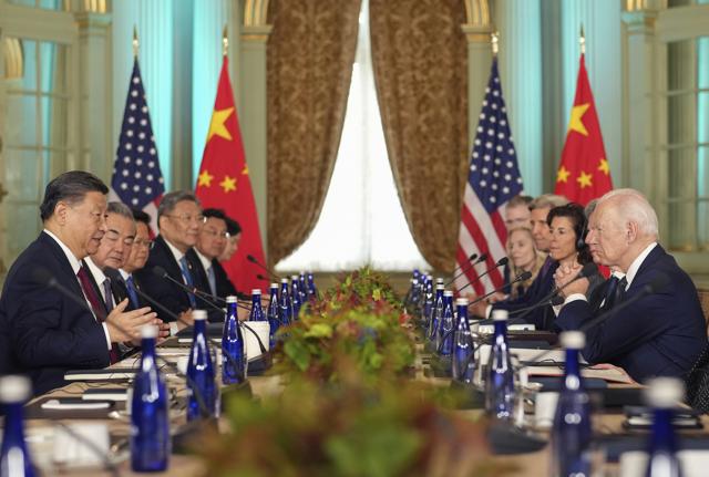 Joe Biden e Xi Jinping Joe Biden e Xi Jinping