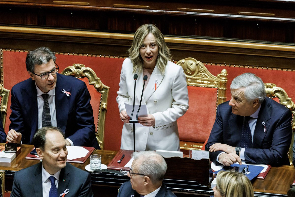 Senato - Question time con il Presidente del Consiglio Giorgia Meloni