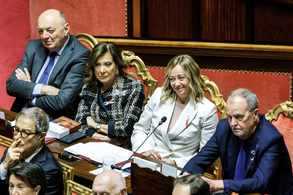 Senato - Question time con il Presidente del Consiglio Giorgia Meloni