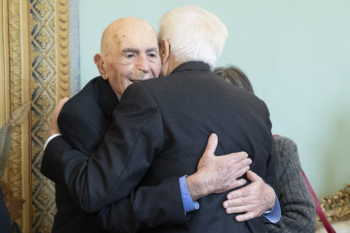 Celebrazione del Giorno della Memoria al Quirinale Celebrazione del Giorno della Memoria al Quirinale