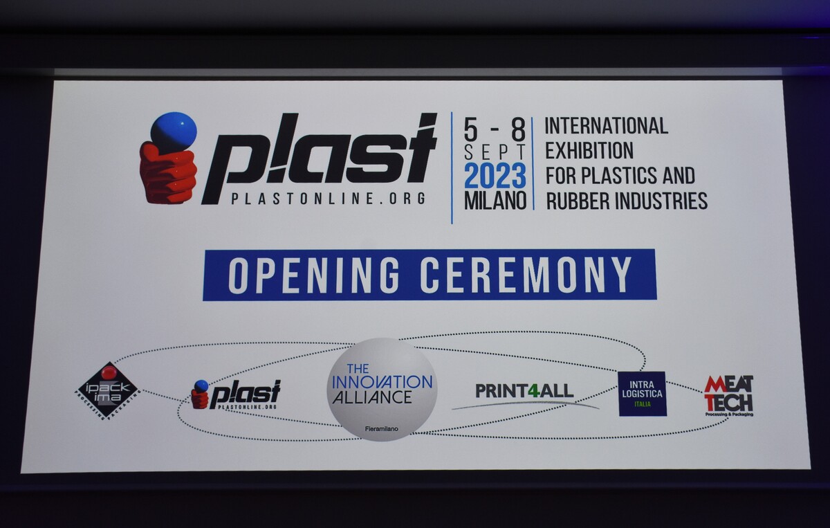 PLAST 2023 salone internazionale dell'industria della plastica e della gomma convegno di apertura istituzionale. Foto: Nick Zonna PLAST 2023 salone internazionale dell'industria della plastica e della gomma convegno di apertura istituzionale. Foto: Nick Zonna