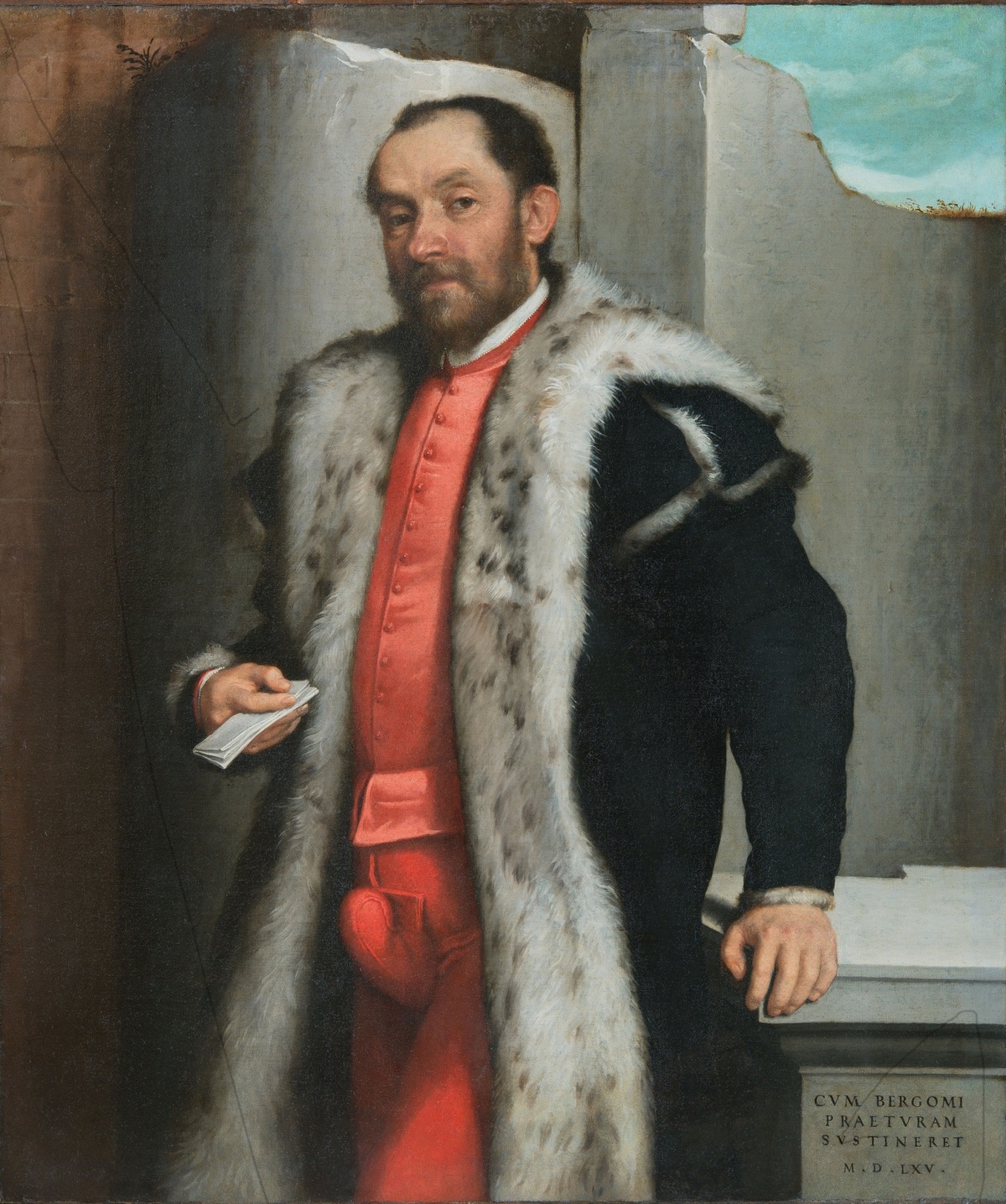 Giovanni Battista Moroni Ritratto di Antonio Navagero Giovanni Battista Moroni Ritratto di Antonio Navagero