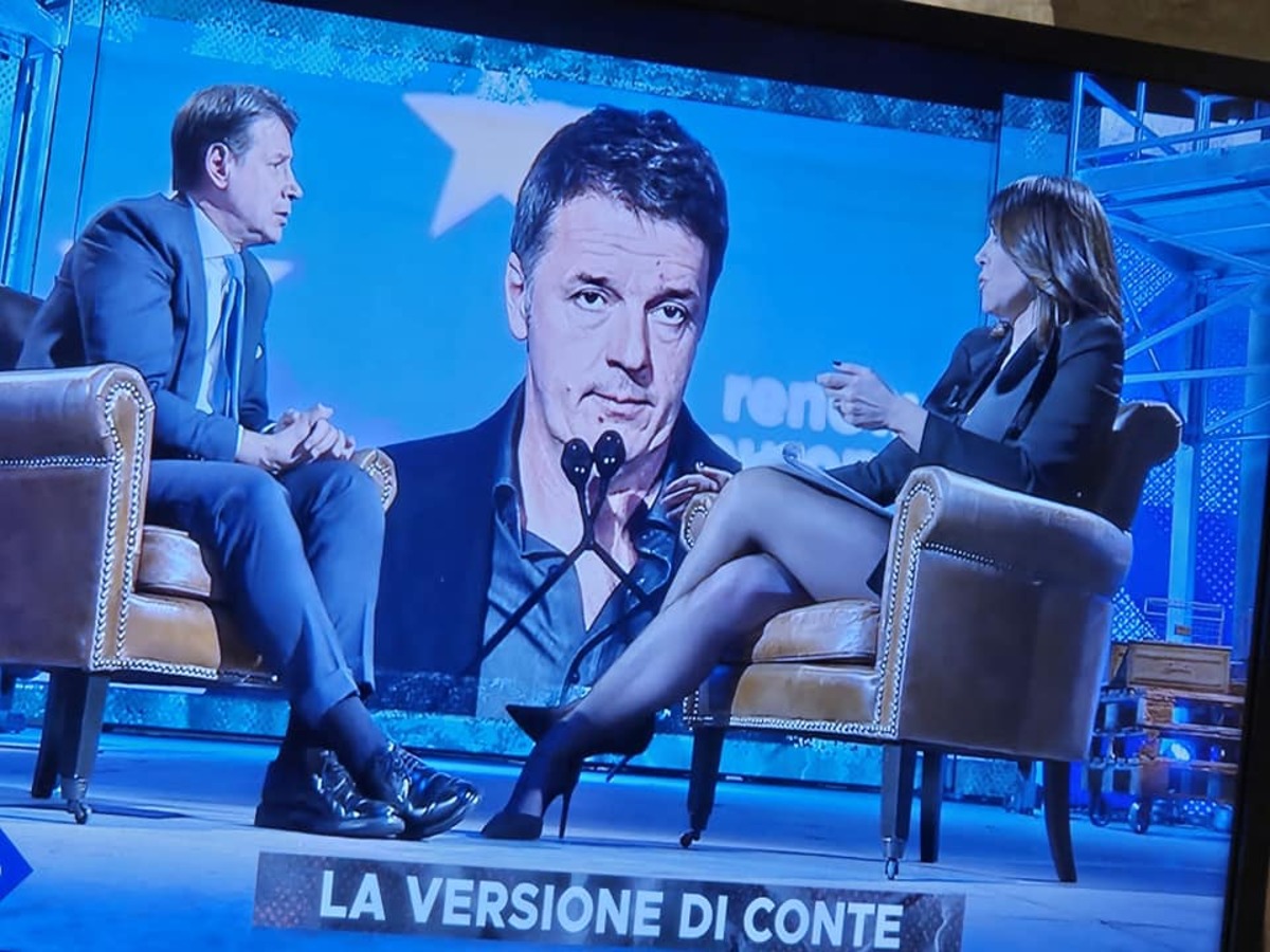 Nunzia De Girolamo e Giuseppe Conte Nunzia De Girolamo e Giuseppe Conte