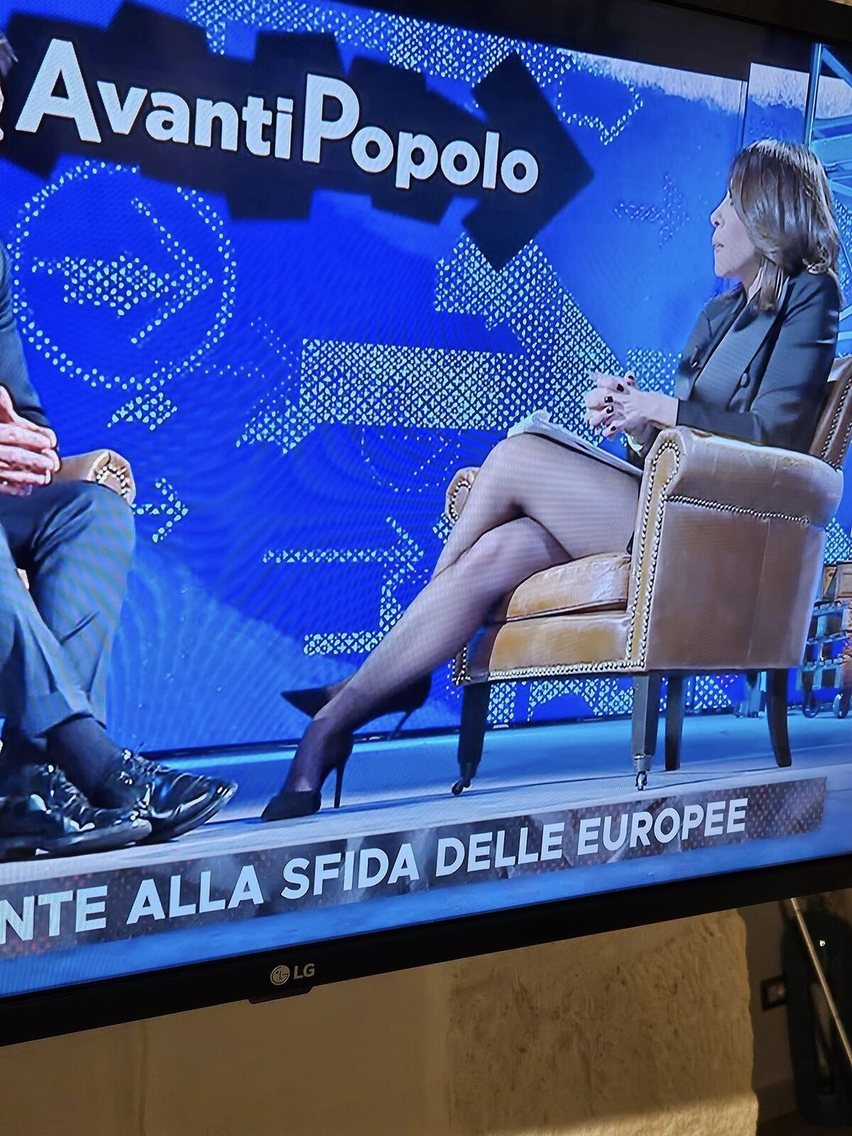 Nunzia De Girolamo e Giuseppe Conte Nunzia De Girolamo e Giuseppe Conte