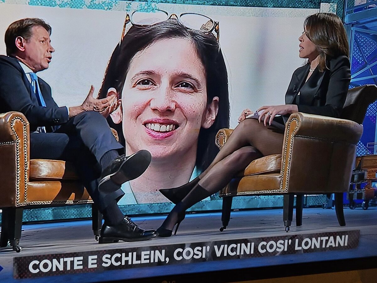 Nunzia De Girolamo e Giuseppe Conte Nunzia De Girolamo e Giuseppe Conte
