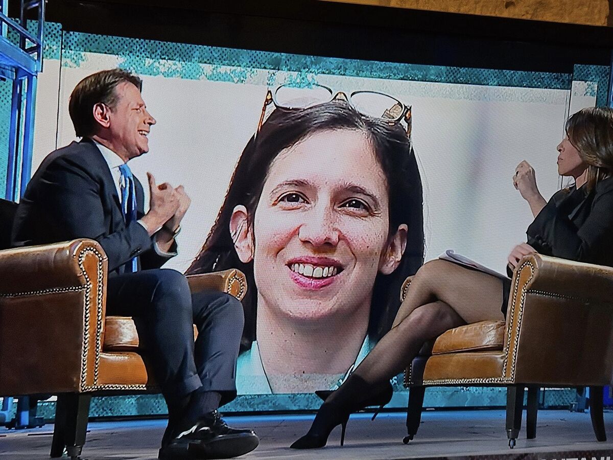 Nunzia De Girolamo e Giuseppe Conte Nunzia De Girolamo e Giuseppe Conte