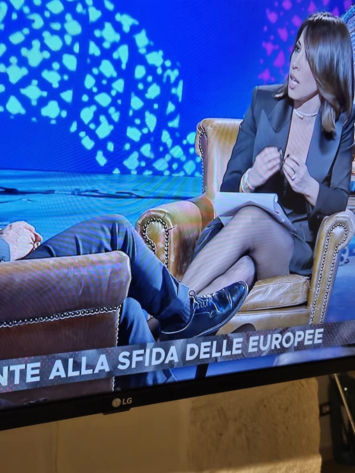 Nunzia De Girolamo e Giuseppe Conte Nunzia De Girolamo e Giuseppe Conte