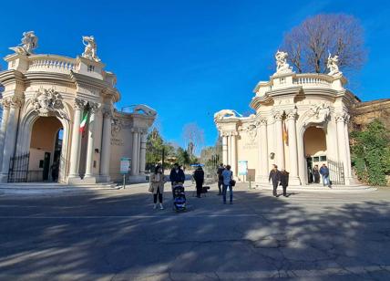Bioparco, dopo il restauro torna a splendere lo storico portale monumentale