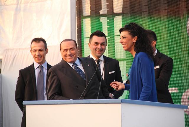 Silvio Berlusconi al Gruppo Green Power di Mirano nel 2013 Silvio Berlusconi al Gruppo Green Power di Mirano nel 2013
