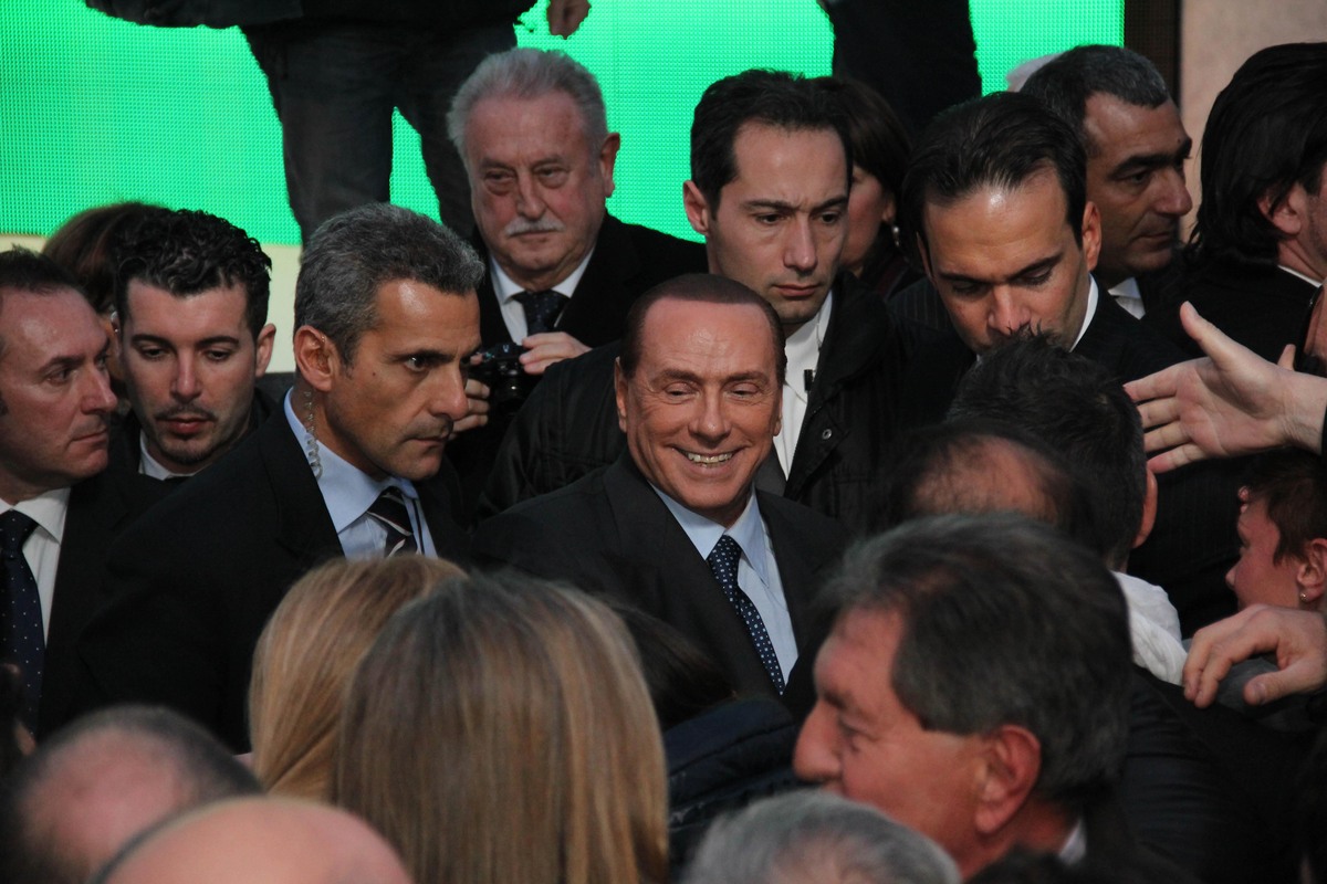 Silvio Berlusconi al Gruppo Green Power di Mirano nel 2013 Silvio Berlusconi al Gruppo Green Power di Mirano nel 2013