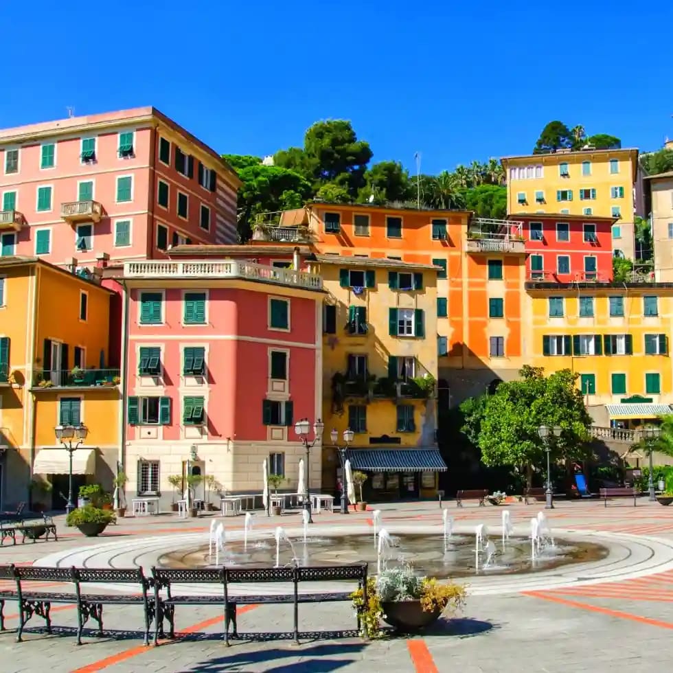 LA PIAZZA DI ZOAGLI