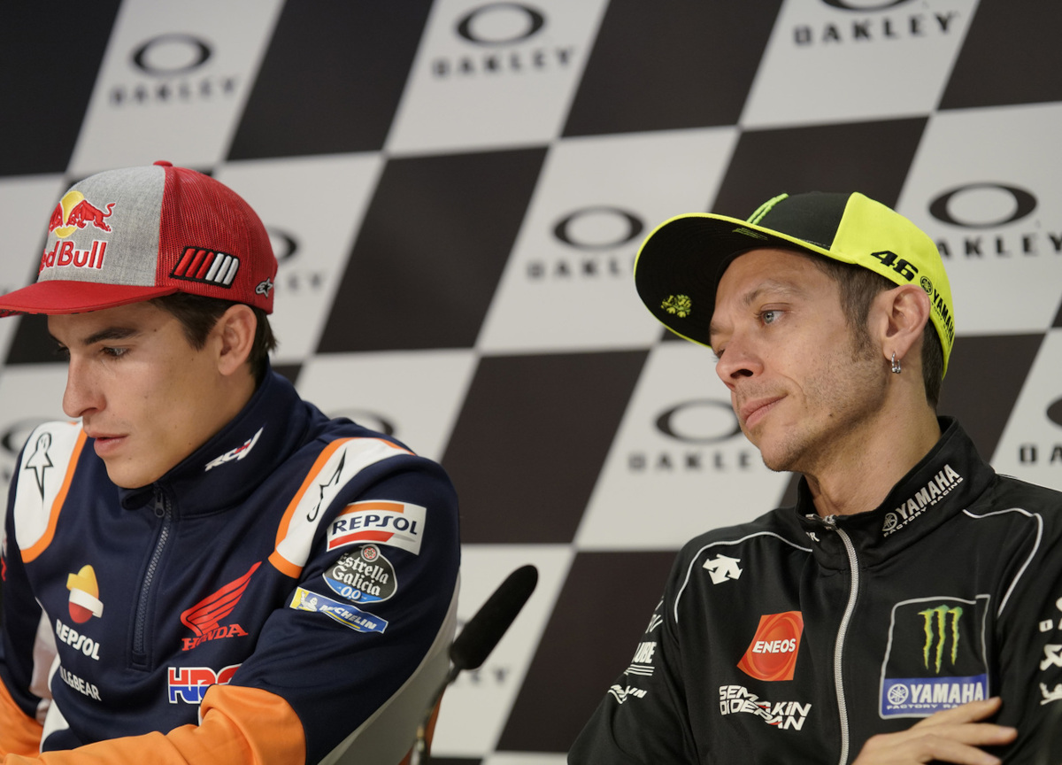 valentino rossi, marc marquez